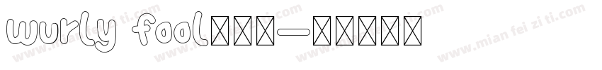 wurly fool转换器字体转换